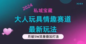 (11541期)私域宝藏:大人玩具情趣赛道合规新玩法,零投入,私域超高流量成单率高-LH资源分享网