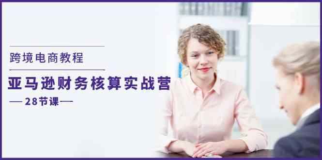 跨境电商教程：亚马逊财务核算实战营（28节课）-LH资源分享网