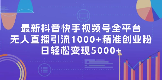 （11970期）最新抖音快手视频号全平台无人直播引流1000+精准创业粉，日轻松变现5000+-LH资源分享网
