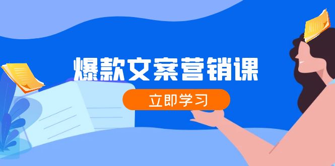 爆款文案营销课：公域转私域，涨粉成交一网打尽，各行业人士必备-LH资源分享网