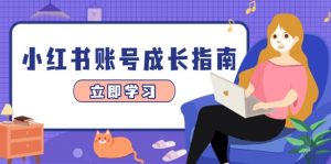 小红书账号成长指南，爆款选题+精准定位+数据分析，系统提升账号变现能力-LH资源分享网