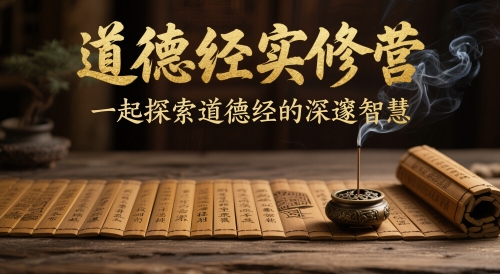 道德经实修营，一起探索道德经的深邃智慧-LH资源分享网