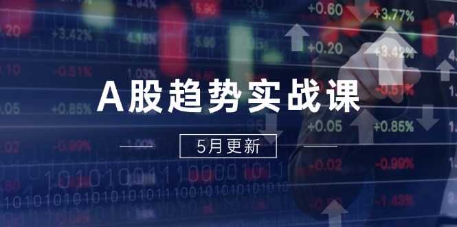 A股趋势实战课：主力动向+政策红利，2025全年策略5月更新-LH资源分享网