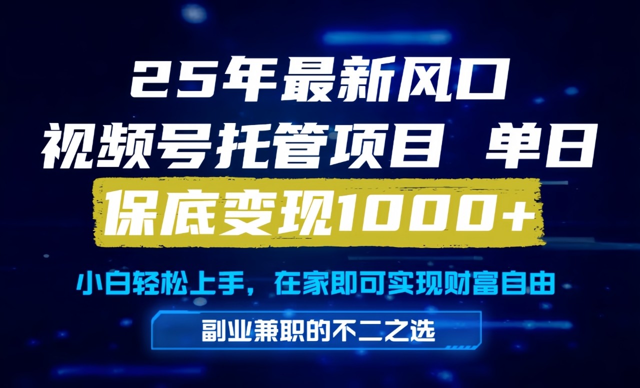 真正的懒人项目，妥妥的福利，先到先得，单日保底1000+-LH资源分享网