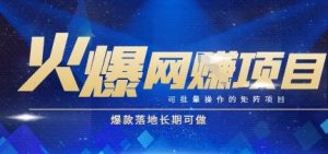 火爆全自动搬砖项目，可批量矩阵操作，爆款落地长期可做【揭秘】-LH资源分享网