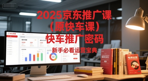 2025京东推广课(原快车课)解锁京东快车推广密码，新手必看运营宝典-LH资源分享网