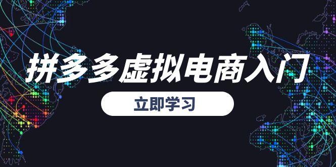 拼多多虚拟电商入门，精准选品方法论，无货源模式起盘技巧-LH资源分享网
