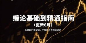 缠论基础到精通指南(更新6月-LH资源分享网