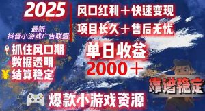 日赚2000＋从零开始的财富逆袭实录，风口红利+快速变现-LH资源分享网