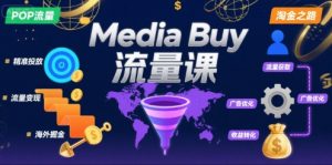 Media Buy之POP流量课，带你开启海外Media Buy淘金之路-LH资源分享网