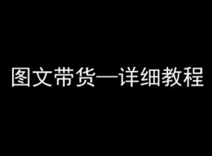 抖音图文带货详细教程，简单易上手，小白都能学会-LH资源分享网