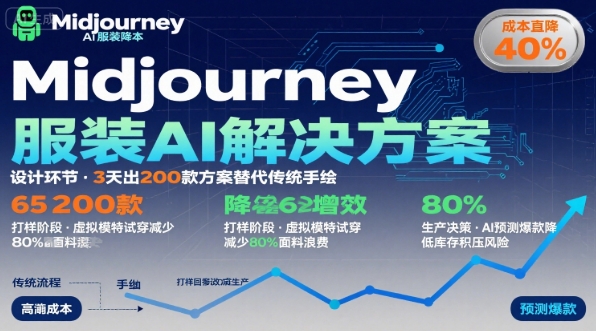 AI在服装领域的运用，使用midjourney做服装辅助企业降低成本-LH资源分享网