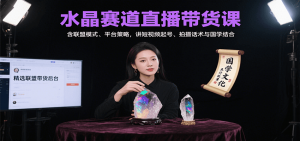 水晶赛道直播带货课：含联盟模式、平台策略，讲短视频起号、拍摄话术与国学结合-LH资源分享网