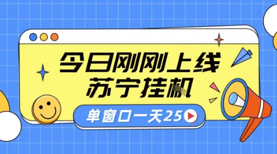 苏宁全自动采集挂G项目 稳定可批量 单窗口收益30+ 附教程【揭秘】-LH资源分享网