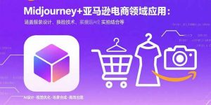 Midjourney+电商领域商业应用：涵盖服装设计、换脸技术、实拍结合等-LH资源分享网