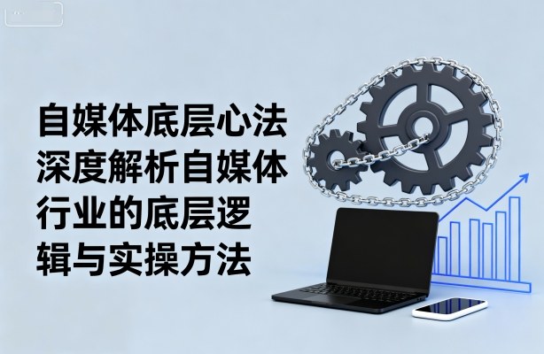 自媒体底层心法，深度解析自媒体行业的底层逻辑与实操方法-LH资源分享网