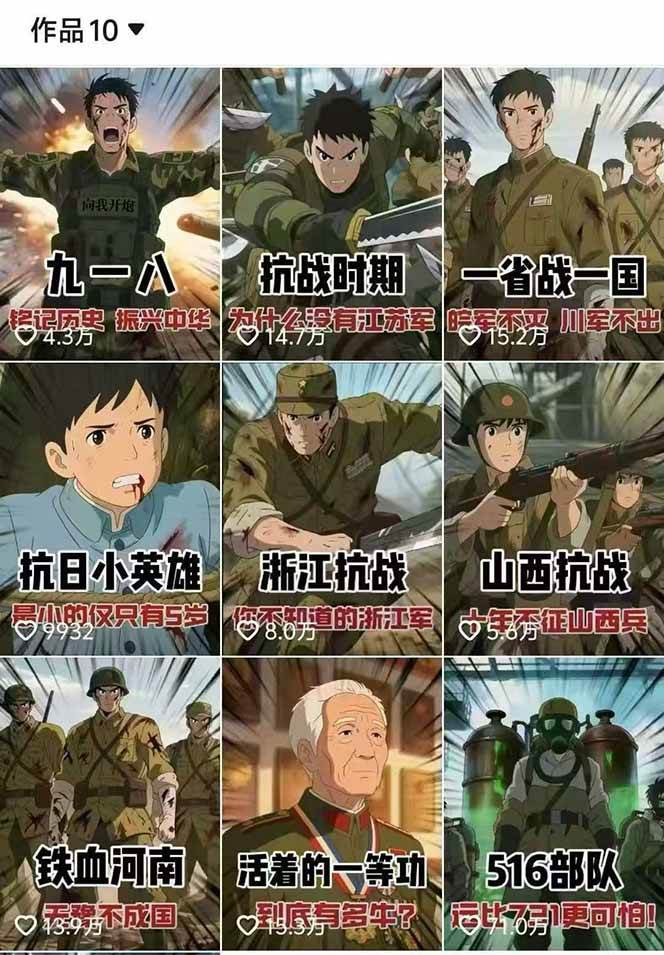 图片[1]-动漫历史类视频制作全流程，学文案撰写、分镜提示词，掌握动漫图生成+抠图配音剪辑-LH资源分享网