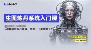 LibLibAI哩布哩布生图炼丹系统入门课，从生图到炼丹，只学这一门就够了-LH资源分享网