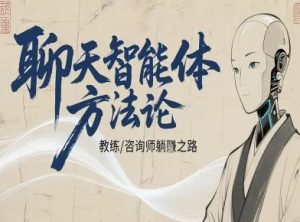 聊天智能体方法论-咨询师教师个人IP教程,咨询师教练躺賺之路-LH资源分享网