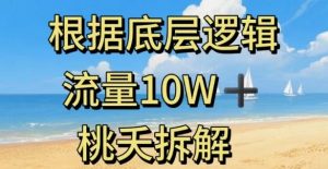据底层逻辑，流量10W+，以安全知识科普为例-LH资源分享网