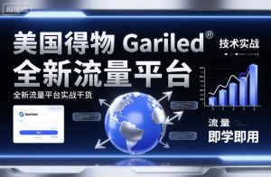 美国得物Gariled技术实战，全新流量平台实战干货，即学即用-LH资源分享网
