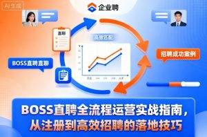 BOSS直聘全流程运营实战指南,从注册到高效招聘的落地技巧-LH资源分享网