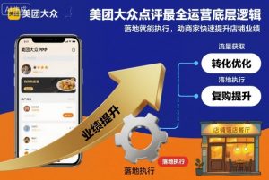 美团大众点评最全运营底层逻辑,落地就能执行,助商家快速提升店铺业绩-LH资源分享网