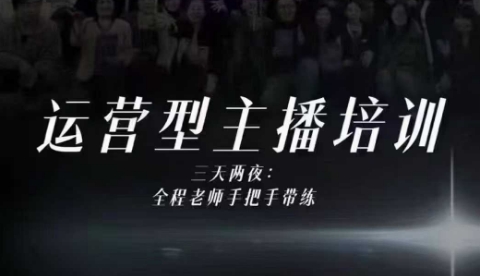 婉婉运营型主播培训线下课，主播四大能力，十小时线下录像+字幕，内容比线上课干-LH资源分享网