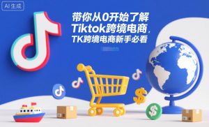 带你从0开始了解Tiktok跨境电商，TK跨境电商新手必看-LH资源分享网