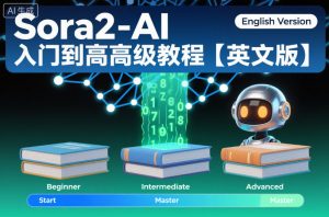 Sora2-AI入门到高级教程【英文版】-LH资源分享网