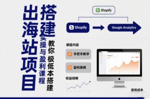 小淘出海站项目，搭建实操与盈利课程，手把手教你用极低成本搭建-LH资源分享网